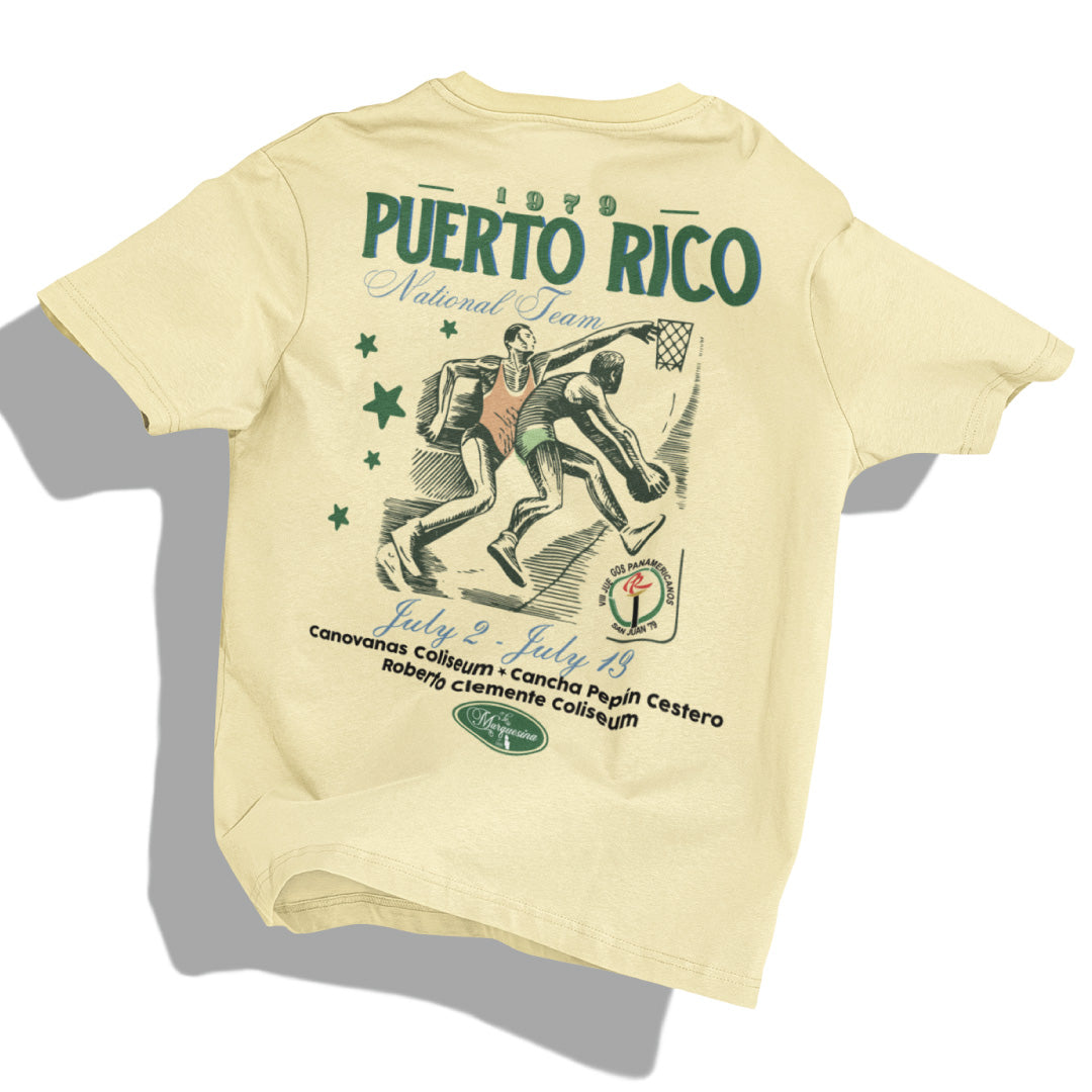 Puerto Rico 1979 Pan American Games Basketball Shirt