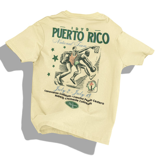 Puerto Rico 1979 Pan American Games Basketball Shirt