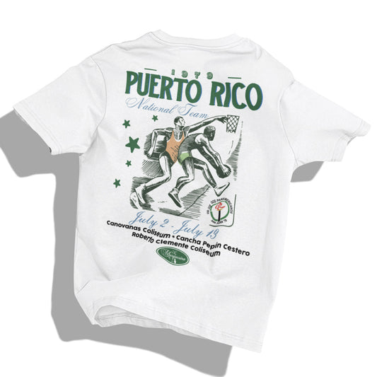 Puerto Rico 1979 Pan American Games Basketball Shirt