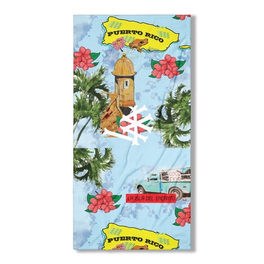 La Marquesina Puerto Rico Beach Towel