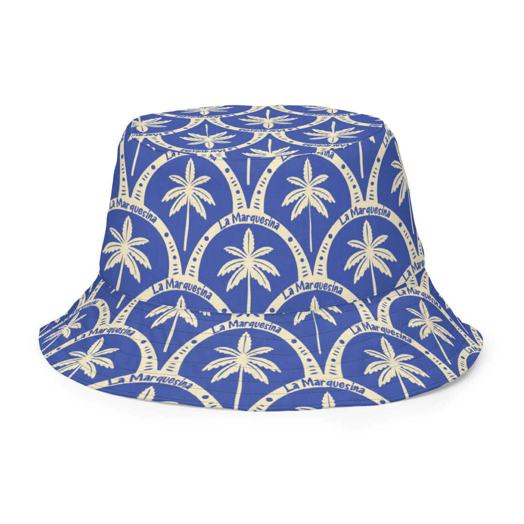 La Marquesina Reversible Palms Bucket Hat