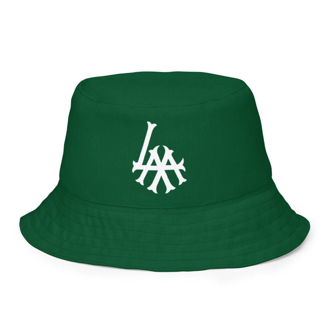 La Marquesina Reversible Palms Bucket Hat