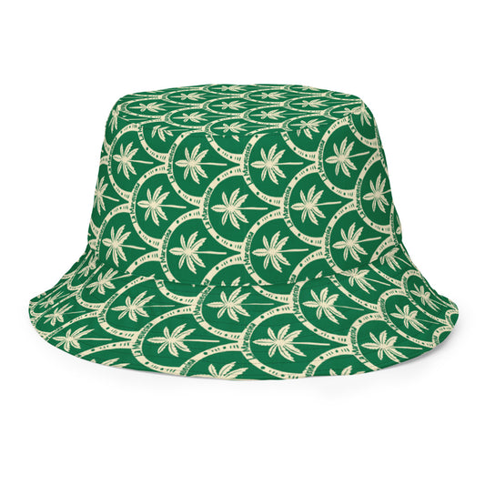La Marquesina Reversible Palms Bucket Hat