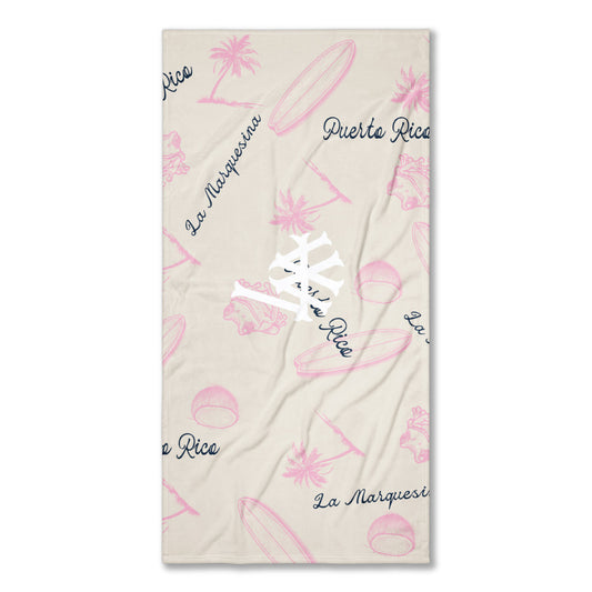 La Marquesina Coco's y Coqui's Beach Towel
