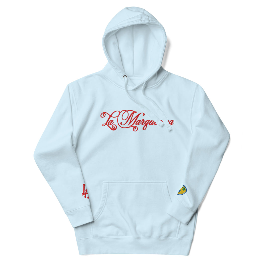 La Marquesina Embroidered Script Hoodie