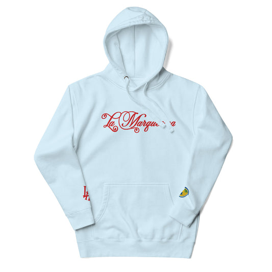 La Marquesina Embroidered Script Hoodie
