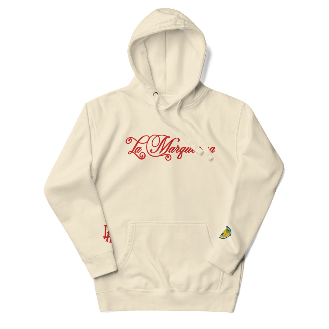 La Marquesina Embroidered Script Hoodie