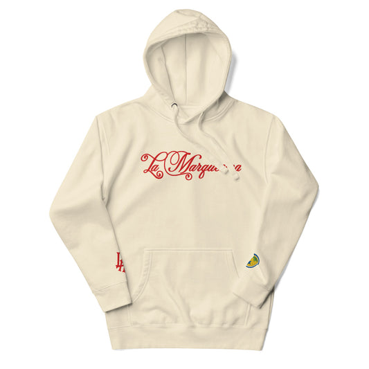 La Marquesina Embroidered Script Hoodie