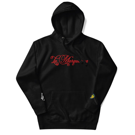 La Marquesina Embroidered Script Hoodie