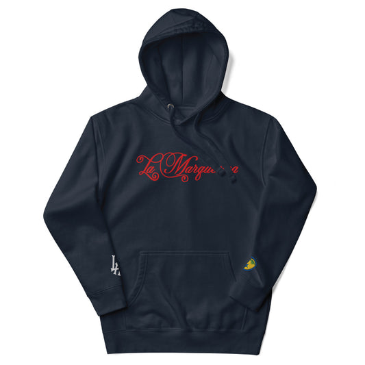 La Marquesina Embroidered Script Hoodie