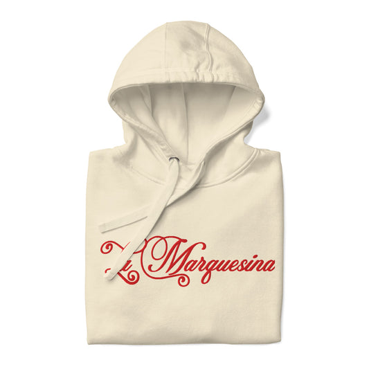 La Marquesina Embroidered Script Hoodie