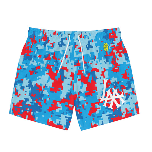 La Marquesina Puerto Rico Camo Swim Trunks