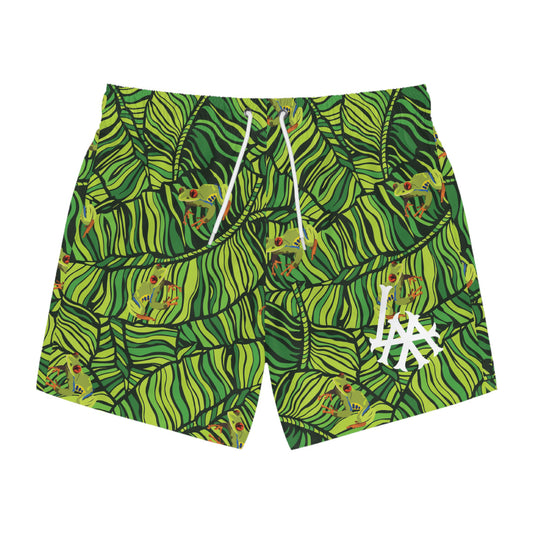 La Marquesina Banana Leaves & Coqui's Swim Trunks