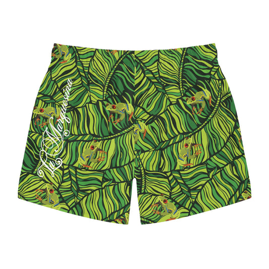 La Marquesina Banana Leaves & Coqui's Swim Trunks