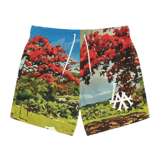 La Marquesina Flamboyan Swim Trunks