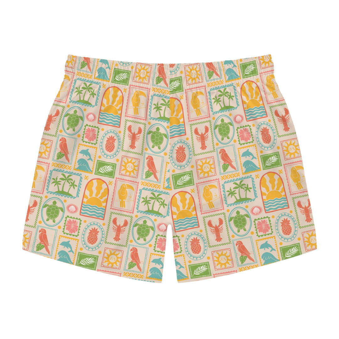 La Marquesina Sea Life Swim Trunks