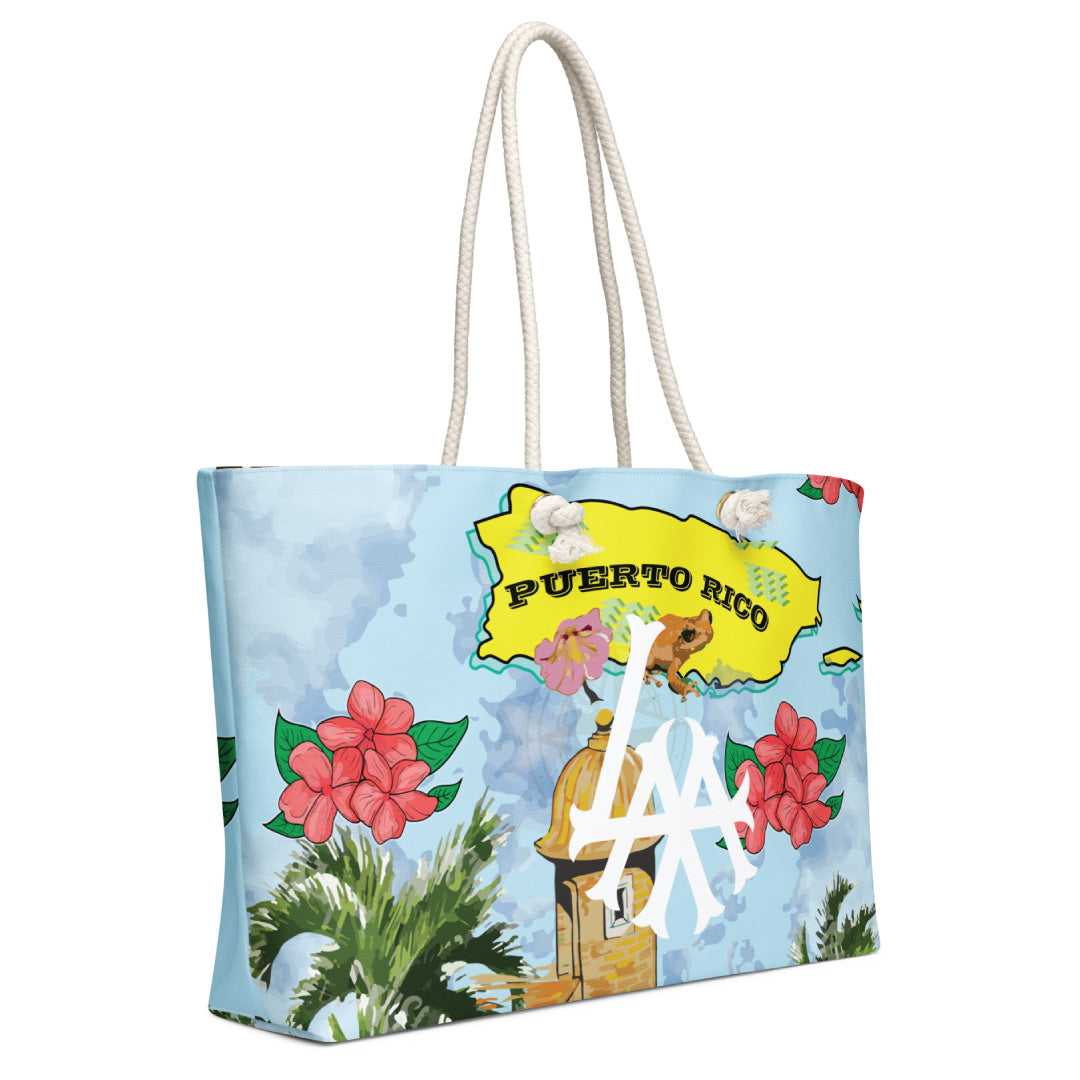 La Marquesina "La Isla" Beach Tote